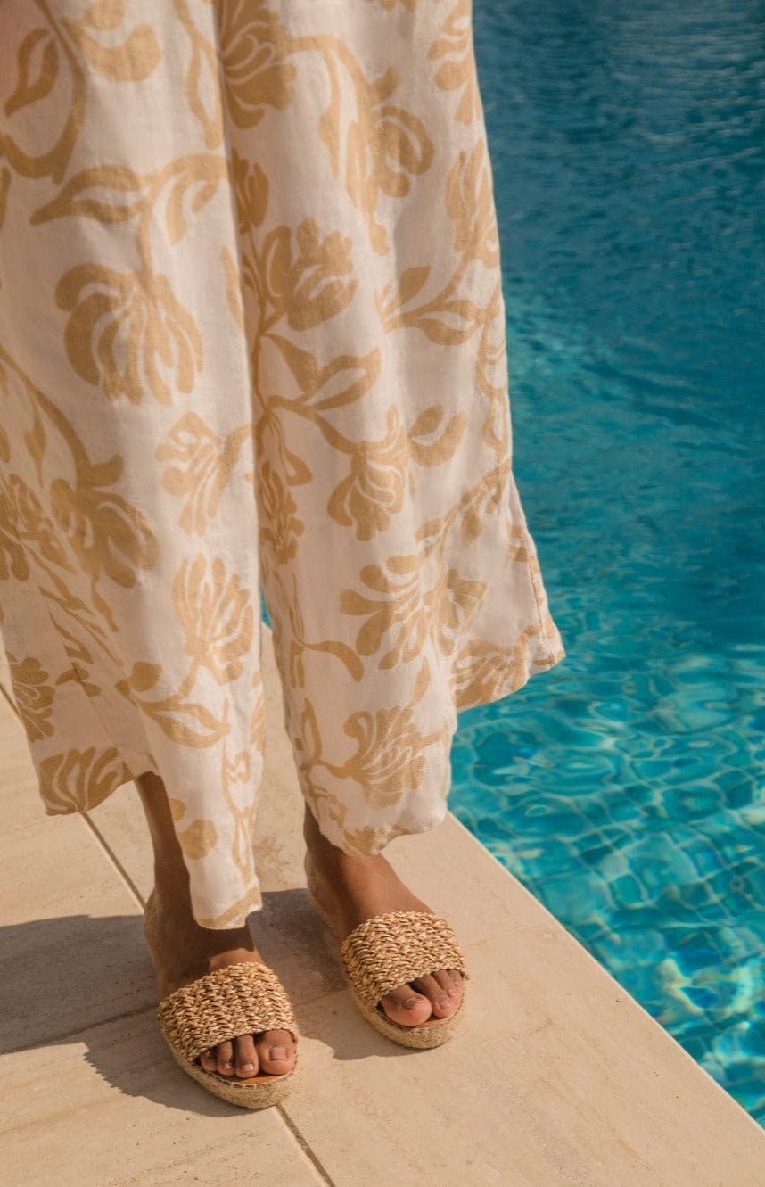 Le Mogador Footwear Saran | Brown