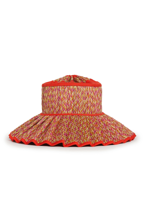 Lorna Murray Hats Bougainvillea | Tangerine | Island Capri Hat
