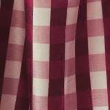 Louise New York Marie Dress in Wine Gingham