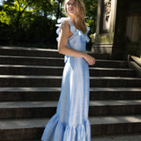 Louise New York The Camille Dress in Powder Blue
