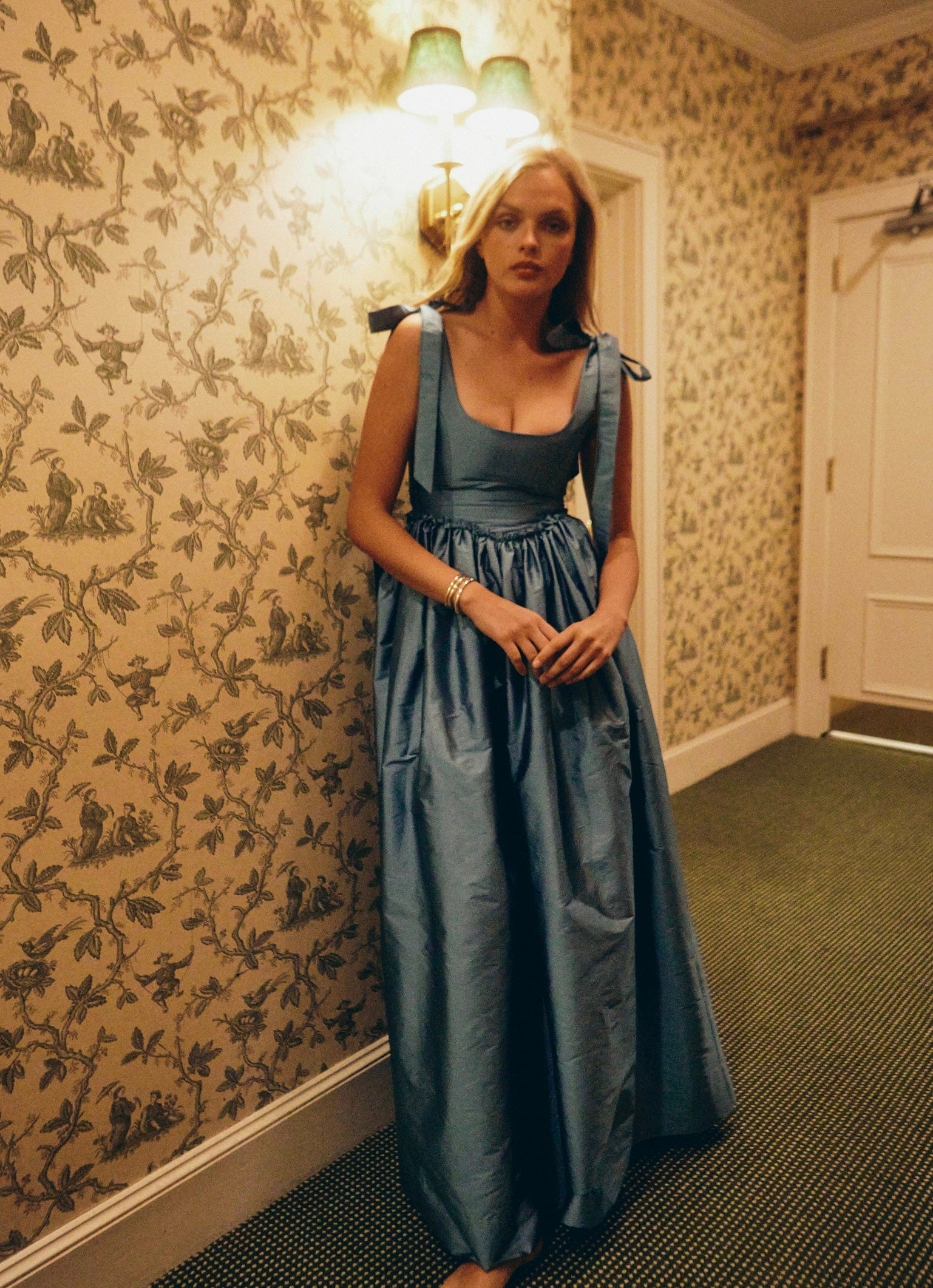 Louise New York The Marie Dress in Azure Blue