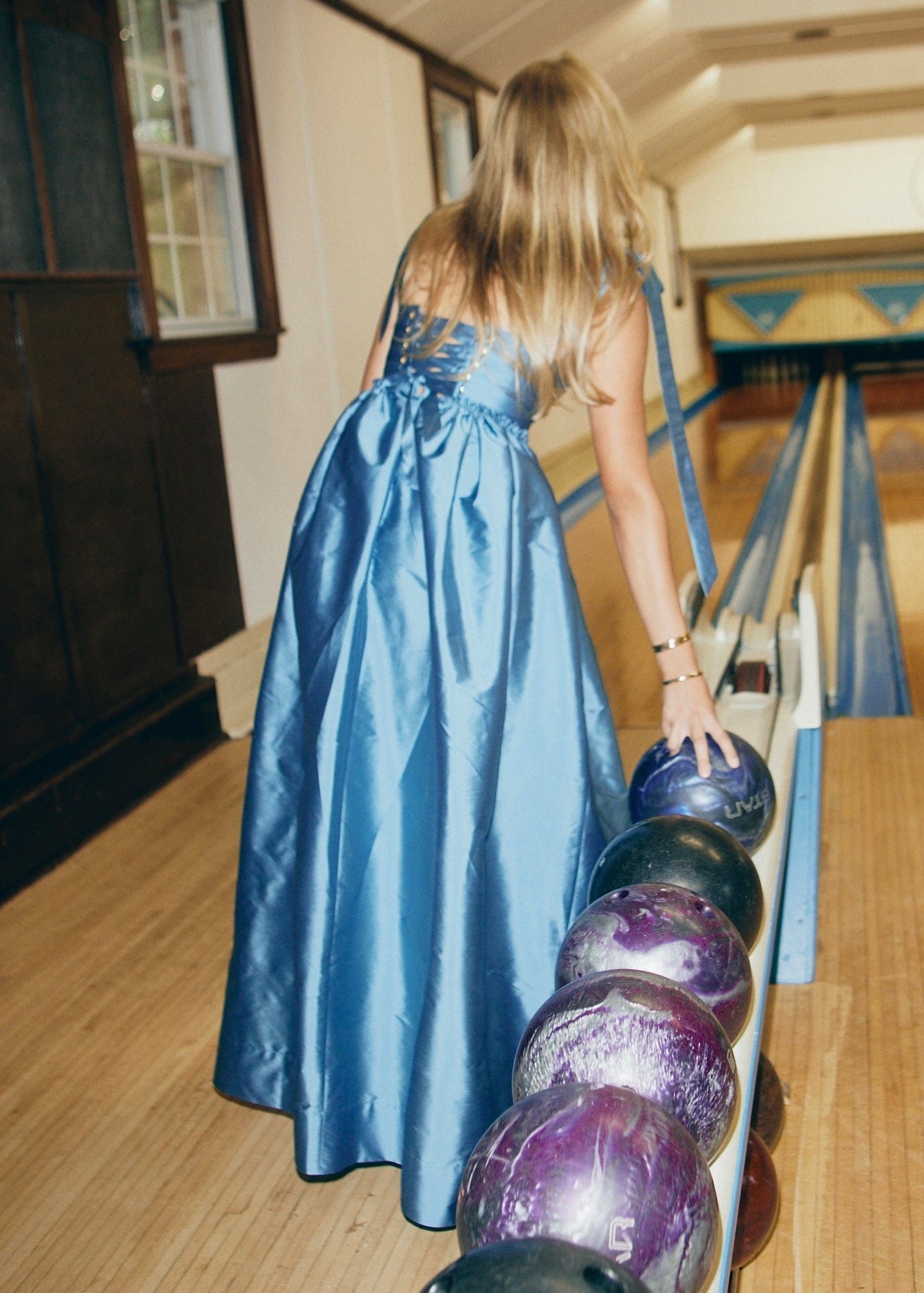 Louise New York The Marie Dress in Azure Blue