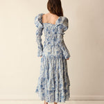 Loulou La Dune Dress Gracie Set in Blue