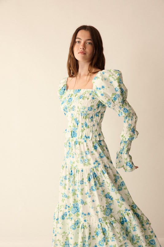 Loulou La Dune Dress Gracie Set in Green