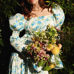 Loulou La Dune Dress Gracie Set in Green