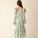 Loulou La Dune Dress Gracie Set in Green