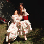 Loulou La Dune Dress Gracie Set in Red