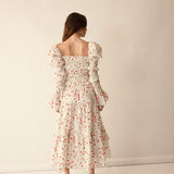 Loulou La Dune Dress Gracie Set in Red