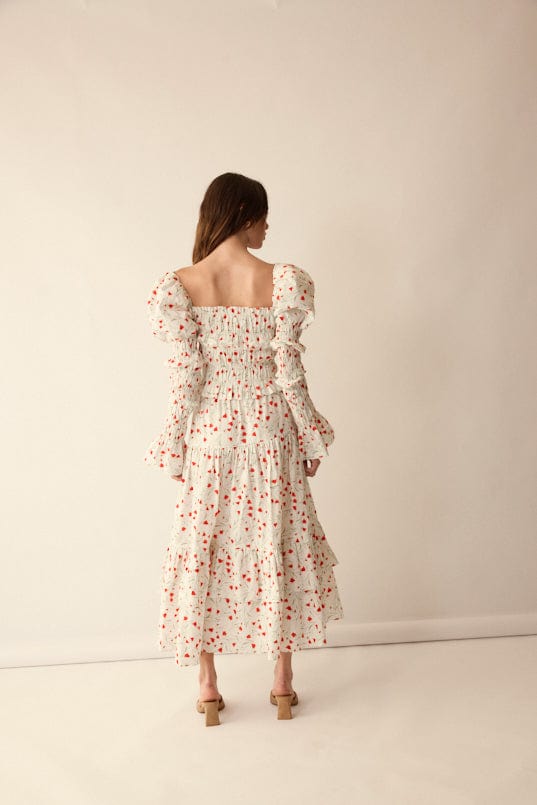 Loulou La Dune Dress Gracie Set in Red