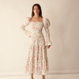 Loulou La Dune Dress Gracie Set in Red