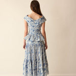 Loulou La Dune Dress Lily Set in Blue