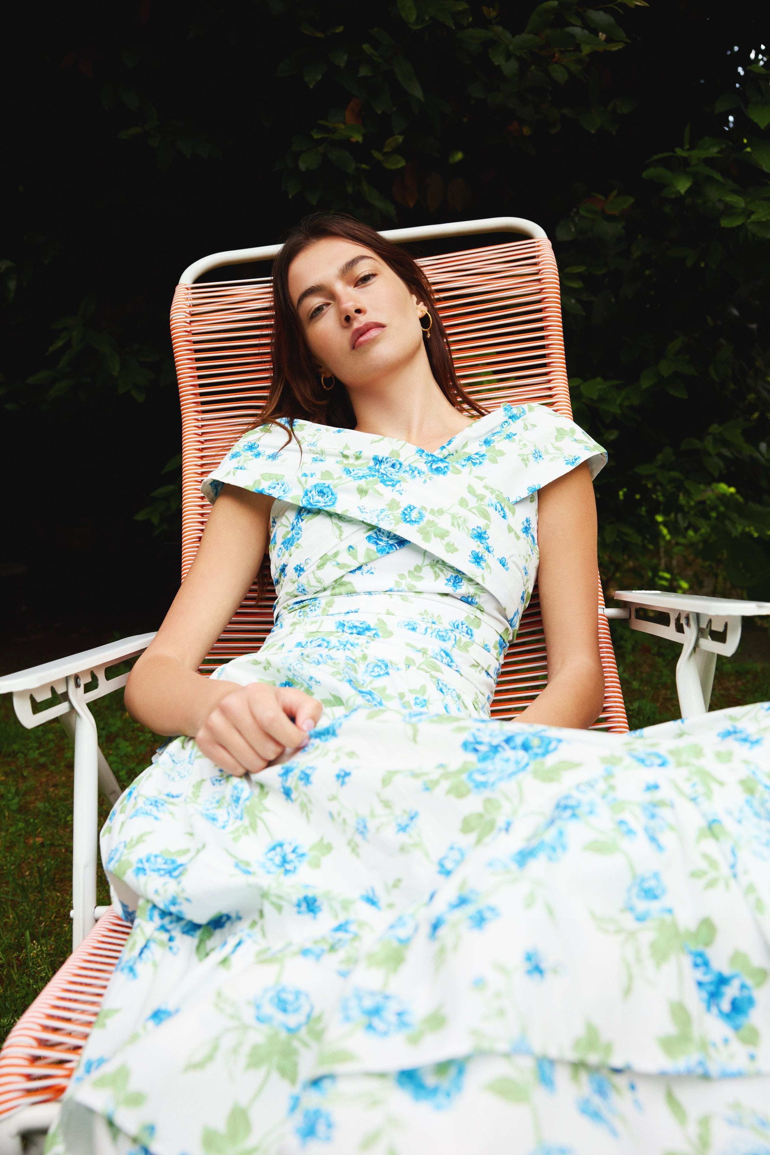 Loulou La Dune Dress Lily Set in Green