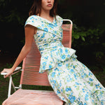 Loulou La Dune Dress Lily Set in Green