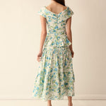 Loulou La Dune Dress Lily Set in Green