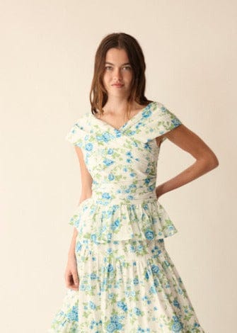 Loulou La Dune Dress Lily Set in Green