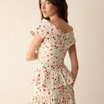 Loulou La Dune Dress Lily Set in Red