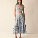 Loulou La Dune Dress Mia Set in Blue