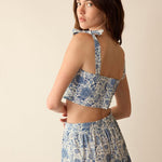 Loulou La Dune Dress Mia Set in Blue