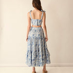 Loulou La Dune Dress Mia Set in Blue