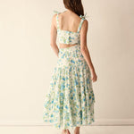 Loulou La Dune Dress Mia Set in Green