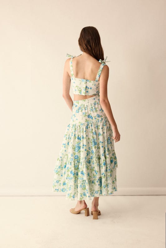 Loulou La Dune Dress Mia Set in Green