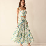 Loulou La Dune Dress Mia Set in Green