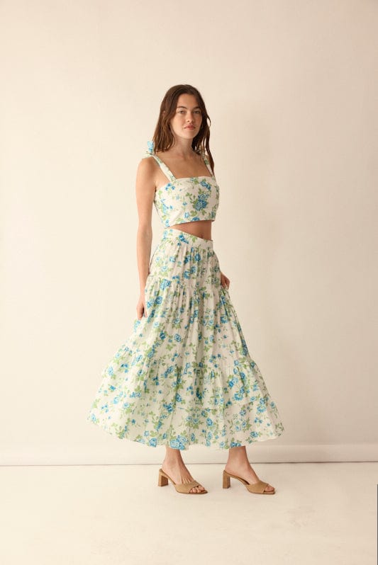 Loulou La Dune Dress Mia Set in Green