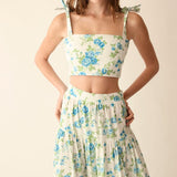 Loulou La Dune Dress Mia Set in Green