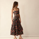 Loulou La Dune Dress Mia Set in Midnight Garden