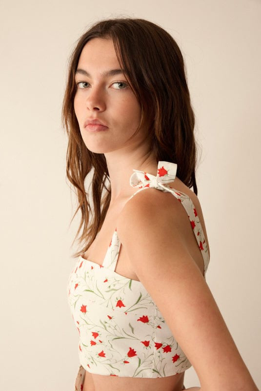 Loulou La Dune Dress Mia Set in Red