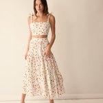 Loulou La Dune Dress Mia Set in Red