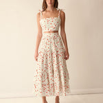 Loulou La Dune Dress Mia Set in Red