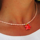 LouLu Necklaces Coral Starfish Necklace