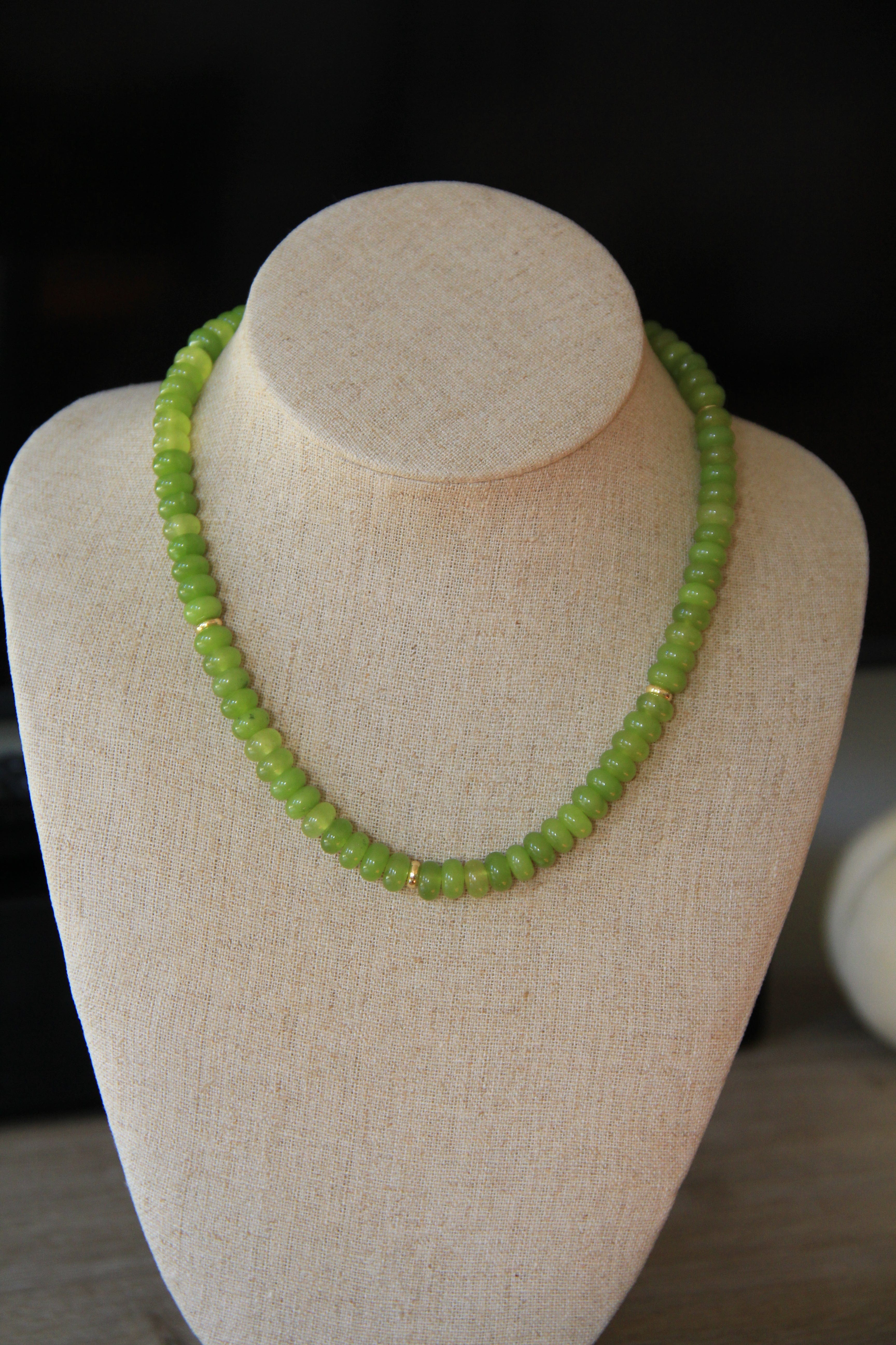 LouLu Necklaces Chartreuse Spritz! Necklace