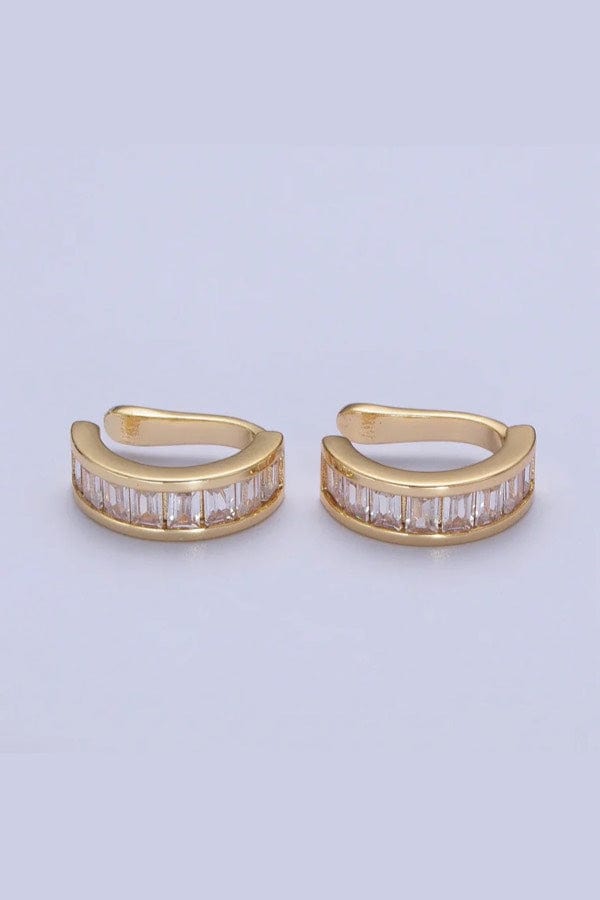 Margot Ferree Jewelry Earrings Baguette Cuff