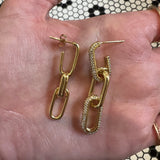 Margot Ferree Jewelry Earrings The Gold Paperclips