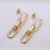 Margot Ferree Jewelry Earrings The Gold Paperclips