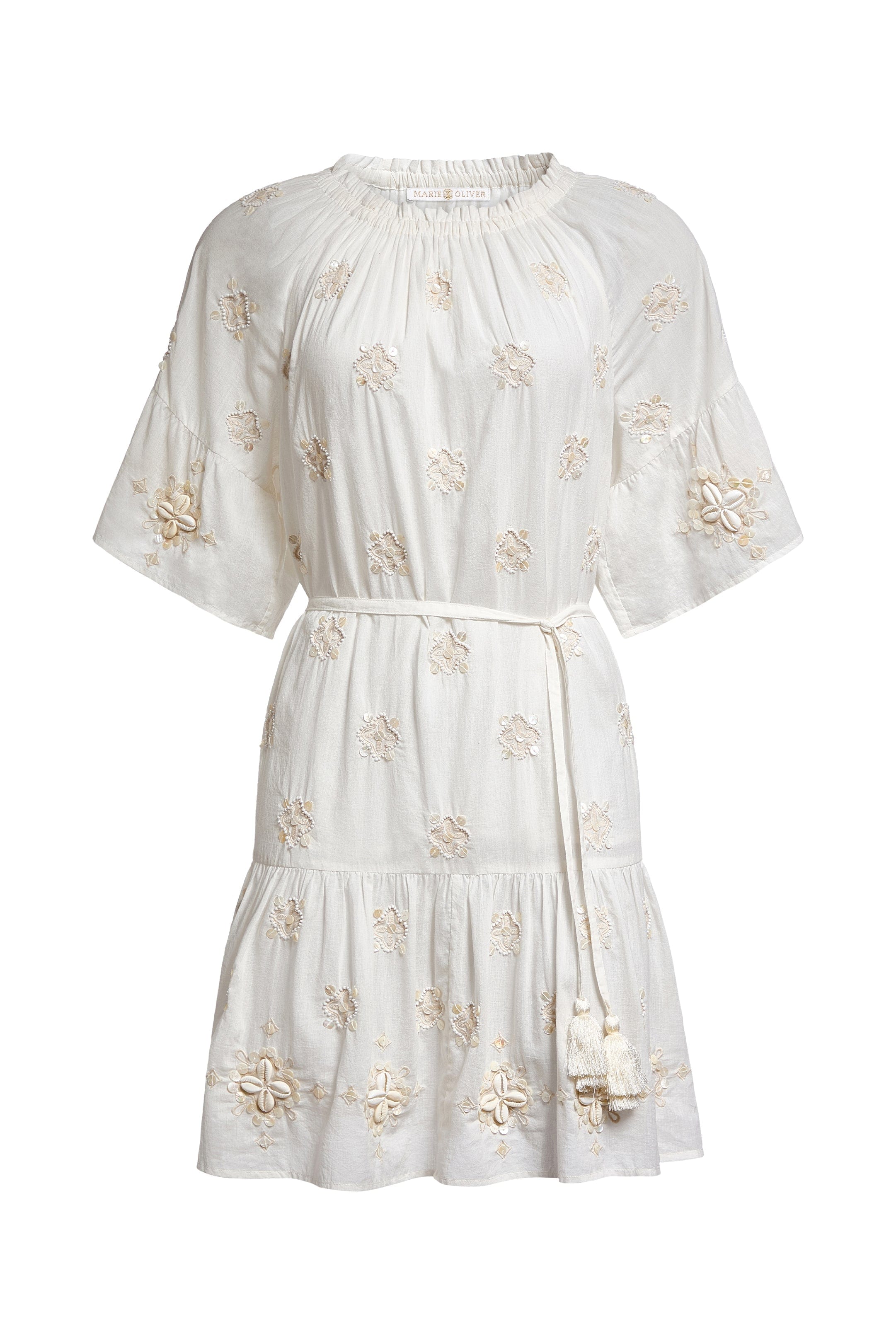 Marie Oliver CAB-SHORT-WVN-PRINT SAMARA DRESS