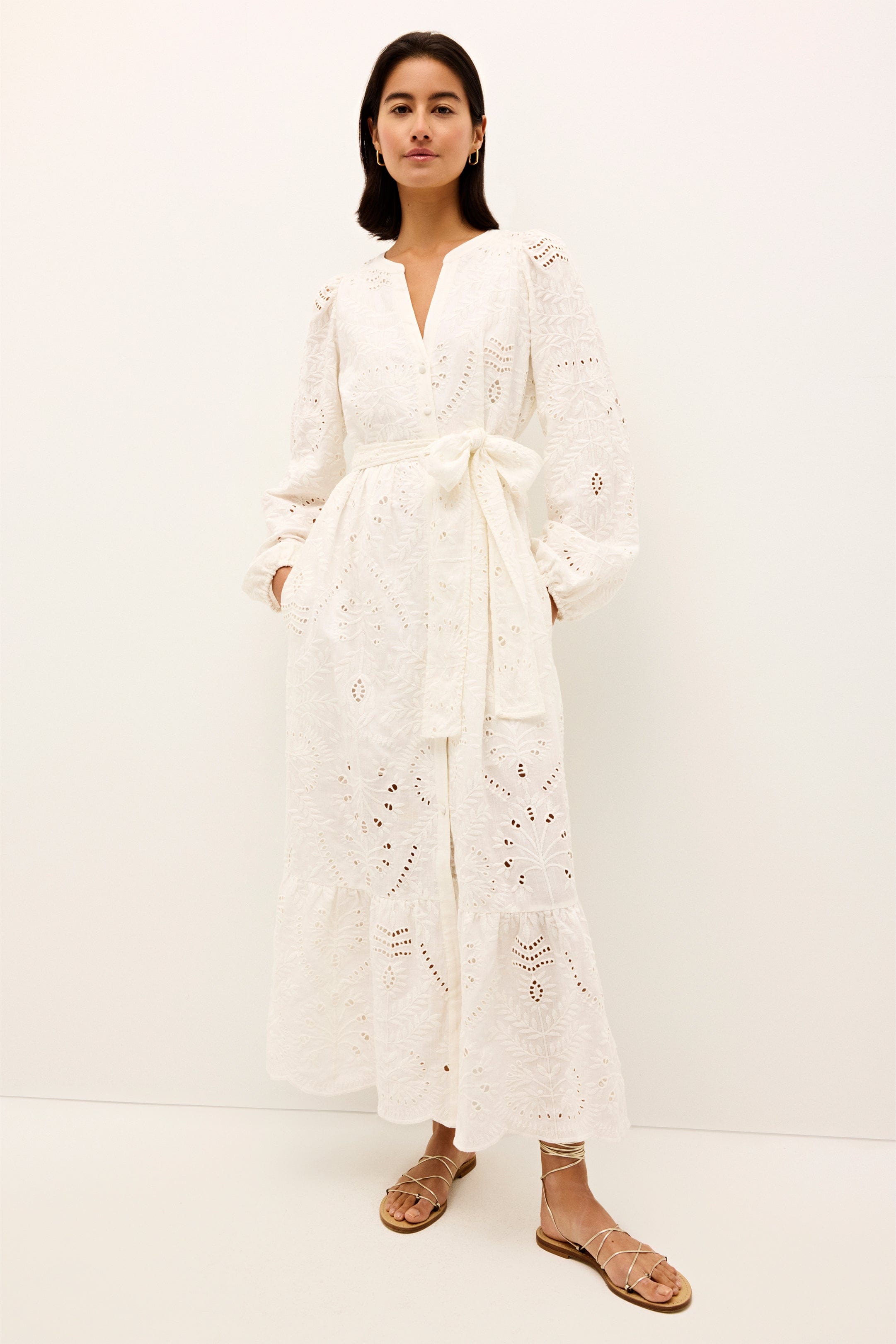 Marie Oliver Dress Hannon Eyelet Dress