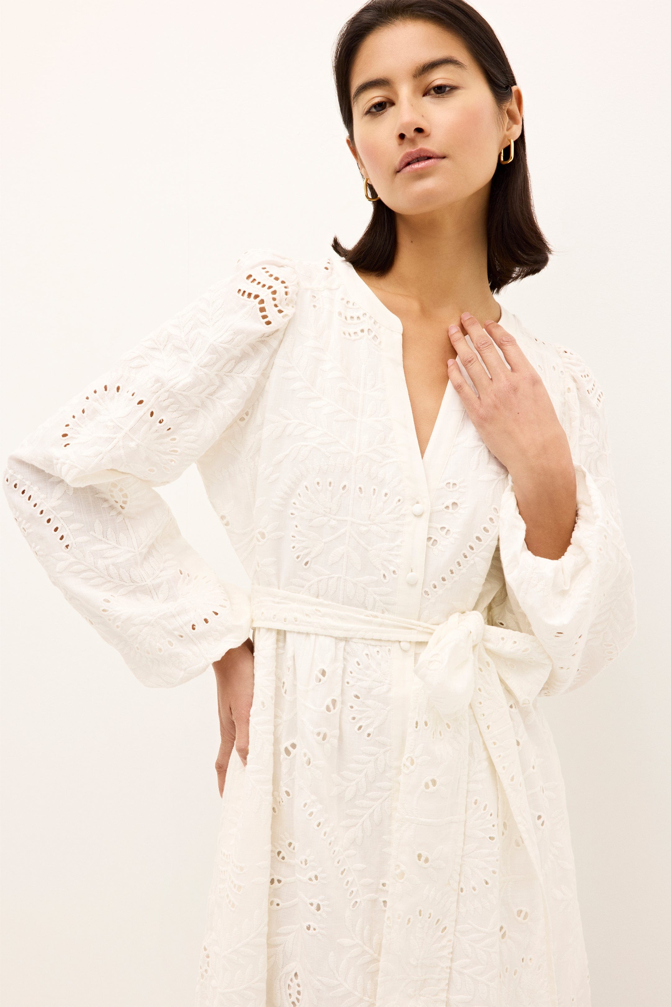 Marie Oliver Dress Hannon Eyelet Dress
