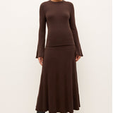 Marie Oliver TOPS-KNIT TOP-LONG-KNIT-SOLID-FF CARREY TOP