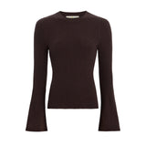Marie Oliver TOPS-KNIT TOP-LONG-KNIT-SOLID-FF CARREY TOP