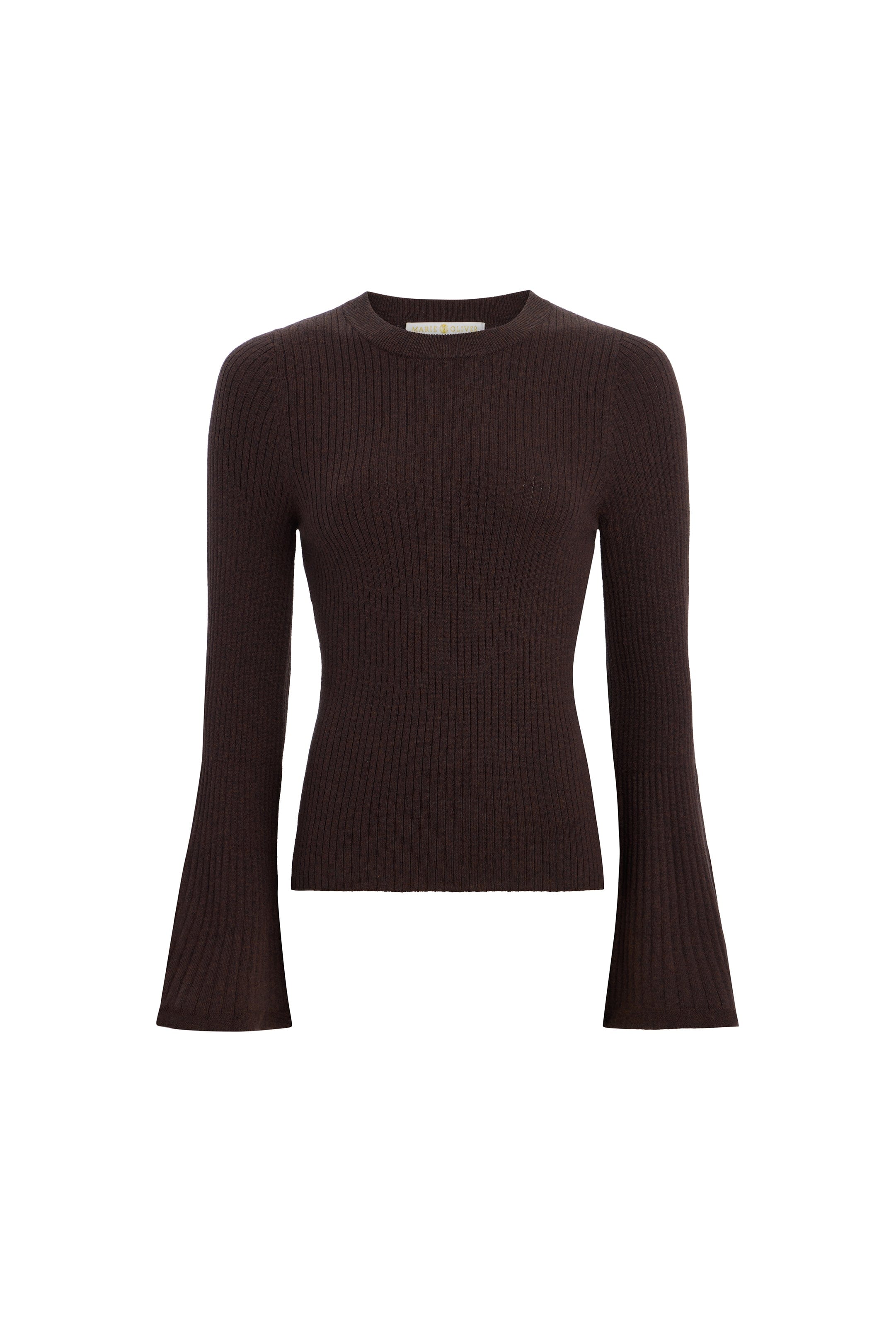 Marie Oliver TOPS-KNIT TOP-LONG-KNIT-SOLID-FF CARREY TOP