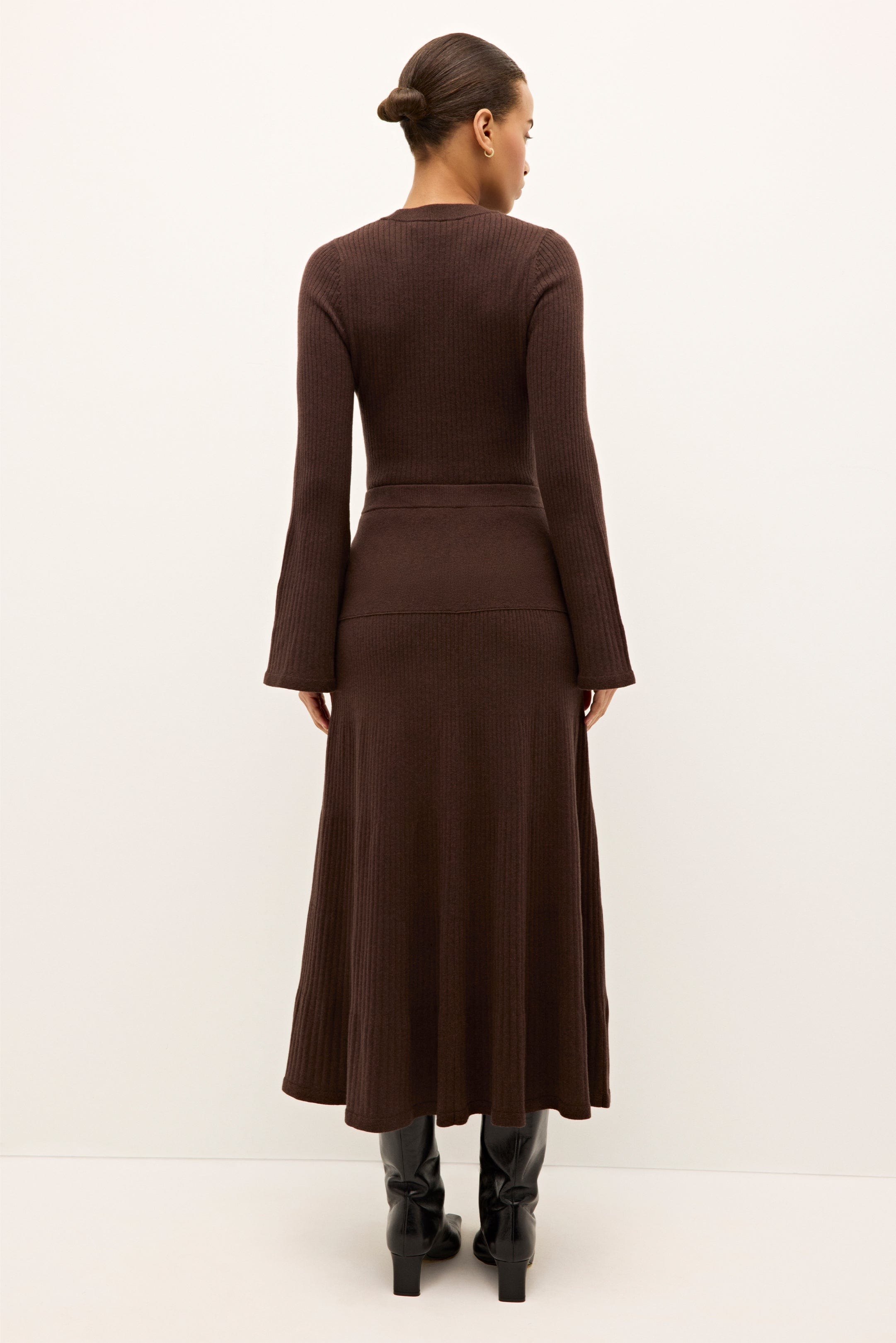 Marie Oliver TOPS-KNIT TOP-LONG-KNIT-SOLID-FF CARREY TOP