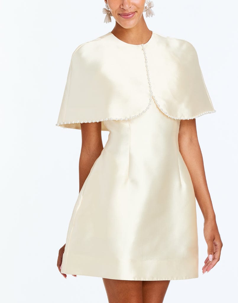 MESTIZA NEW YORK Accessories Carolina Pearl Capelet