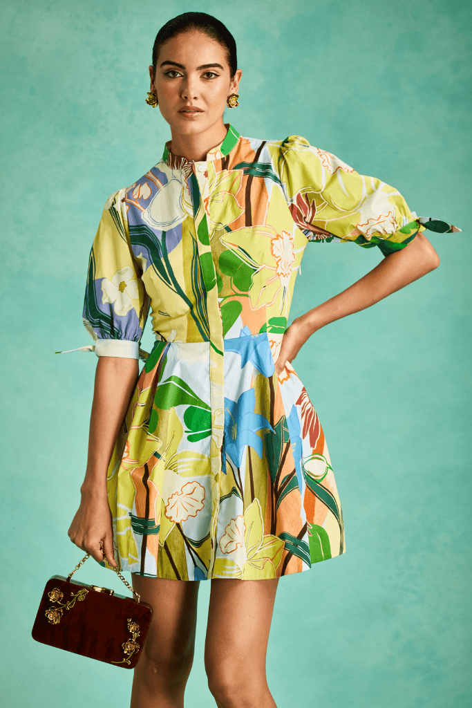 Brooklyn Mini Dress 10 / Primrose Florals Brooklyn Mini Dress 10 / Primrose Florals