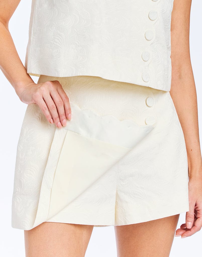 MESTIZA NEW YORK Daytime Etta Scallop Skort