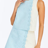 MESTIZA NEW YORK Daytime Etta Scallop Skort