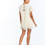 MESTIZA NEW YORK Daytime Pre-Order - Lupe Lace Mini Dress
