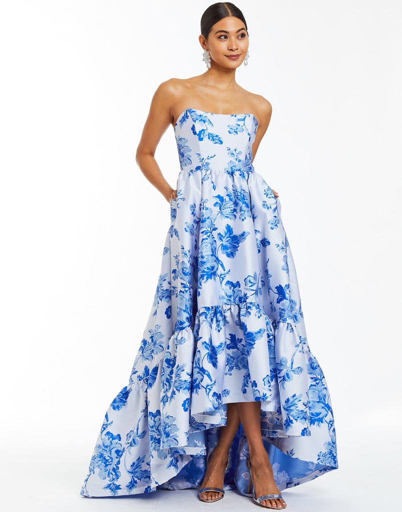 Mestiza Georgiana Gown - Blue Mestiza Georgiana Gown - Blue